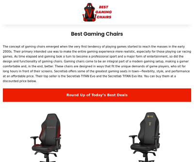 Best Gaming Chairs