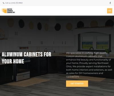 Coffee Corner Cabinetry