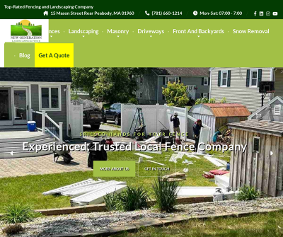New Generation Landscaping and Fence