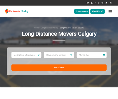Centennial Moving - Long Distance Movers Calgary