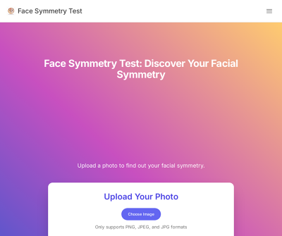 Face Symmetry Test