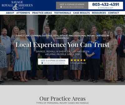  Savage Royall & Sheheen LLP