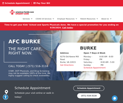 American Family Care Burke