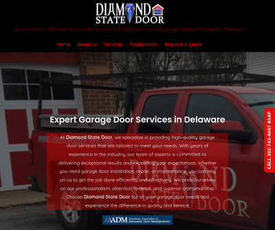 Diamond State Door
