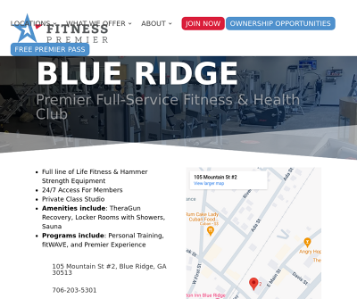 Fitness Premier Blue Ridge