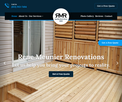 René Meunier Renovations — Residential Remodeler, Construction, Improvement & Restoration | Home Renovation in Ottawa