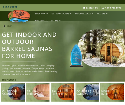 Northern Lights Cedar Saunas