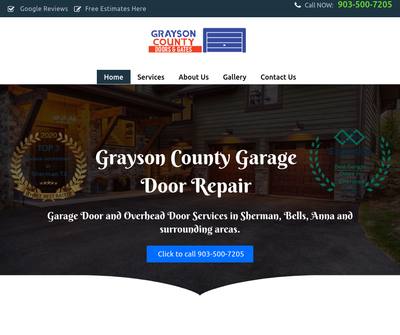 Grayson County Garage Door Repair