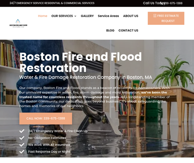 Boston Fire and Flood | Water & Fire Damage Restoration
