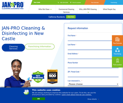 JAN-PRO Cleaning & Disinfecting in New Castle