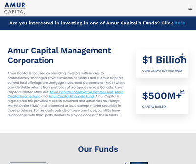 Amur Capital Management Corporation