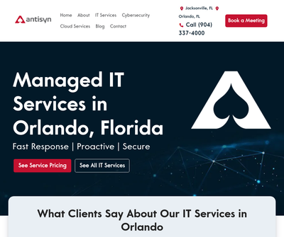 Antisyn - Orlando Managed IT Services Company