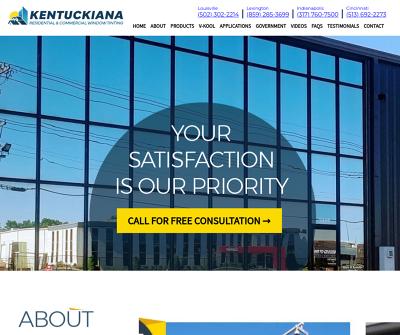 Kentuckiana Residential & Commercial Window Tinting of Indianapolis