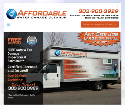 Affordable Water Damage Cleanup