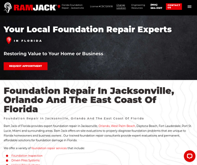 Ram Jack Florida Foundation Repair - Jacksonville