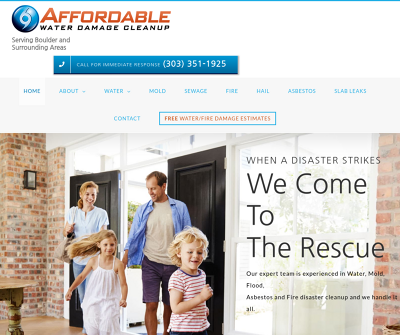 Affordable Water Damage Cleanup