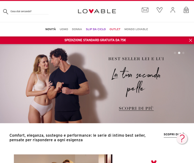 Lovable Cagliari | Abbigliamento Intimo