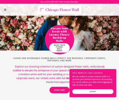 Elevate Your Event with Flower Wall Backdrop Rentals in Chicago