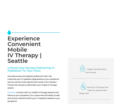 Intravene Mobile IV Therapy