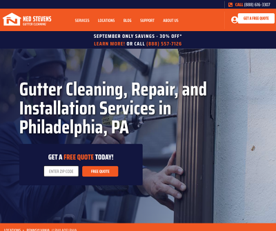 Ned Stevens Gutter Cleaning
