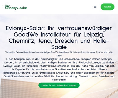 Evionyx Solar
