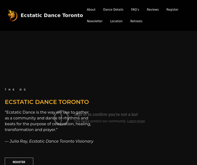 Ecstatic Dance Toronto