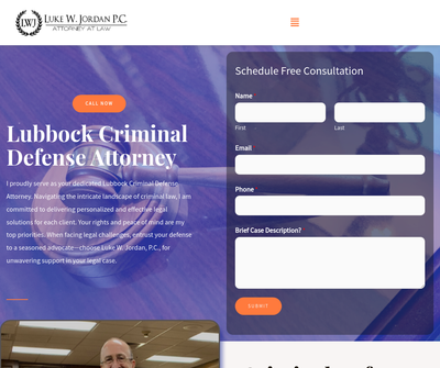 Luke W. Jordan, P.C., Criminal Justice Attorney