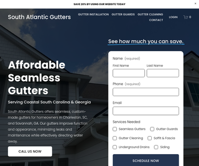 South Atlantic Gutters