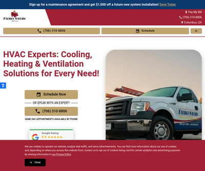 Energy Savers - HVAC Services Near Columbus, GA
