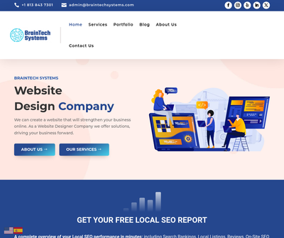 BrainTech Systems - Website Design Company