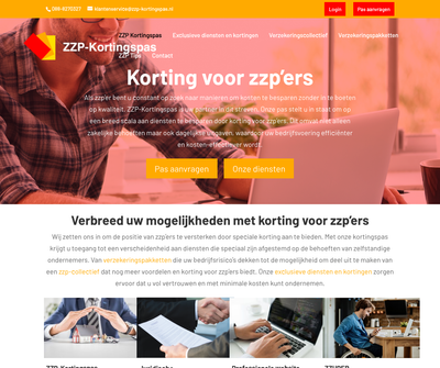 ZZP-Kortingspas