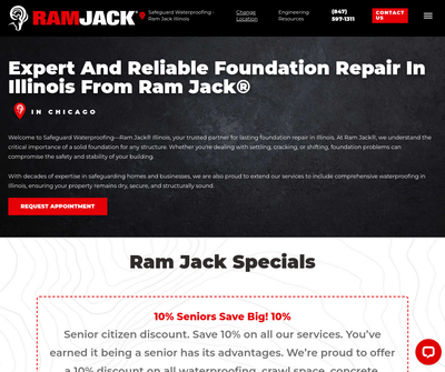 Safeguard Waterproofing - Ram Jack Illinois
