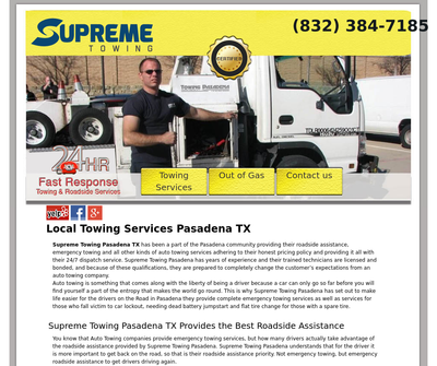 Supreme Towing Pasadena