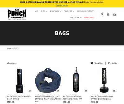 Punch Equipment