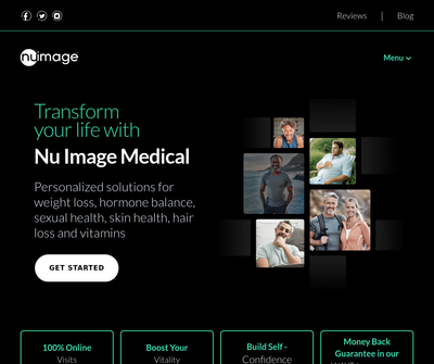 Nu Image Medical® Online TeleHealth Weight Loss, Testosterone, ED, and Wellness