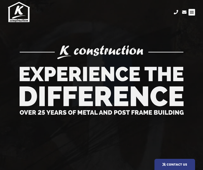 K Construction - Metal & Post Frame Building