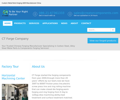 China Metal Parts Forging OEM Manufacturer Co., Ltd.