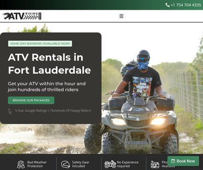 Tropical ATV Riding of Fort Lauderdale