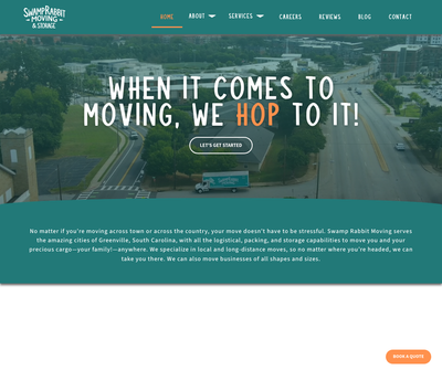 Swamp Rabbit Moving