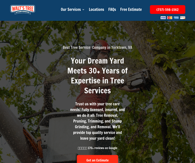 Walt''s Tree and Stump Removal