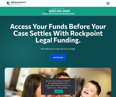 Rockpoint Legal Funding | Pre-settlement Funding