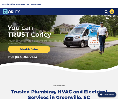 Corley Plumbing, Air, and Electrical