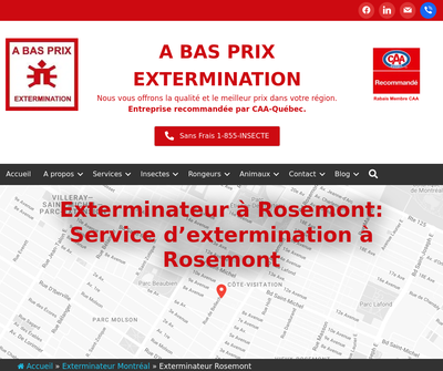 A Bas Prix Extermination : Exterminateur Rosemont