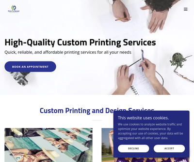 Custom Printing Services Online USA