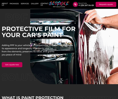 Bespoke PPF Solutions - Sarasota Paint Protection Shop | Marine Protective Films