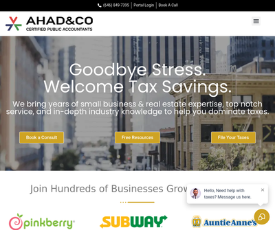 Ahad&Co CPA