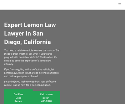 Lemon Law Assist San Diego