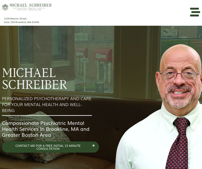 Michael Schreiber, Psychiatric Mental Health Services - Brookline