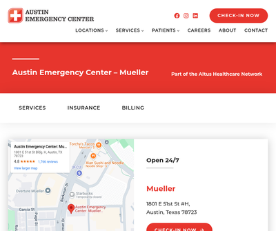 Austin Emergency Center: Mueller Emergency Room
