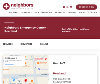 Neighbors Emergency Center - Pearland